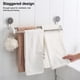 thumbnail image 4 of Toallero de pared Kearding para baño cocina estante de almacenamiento gratuito, 4 of 6