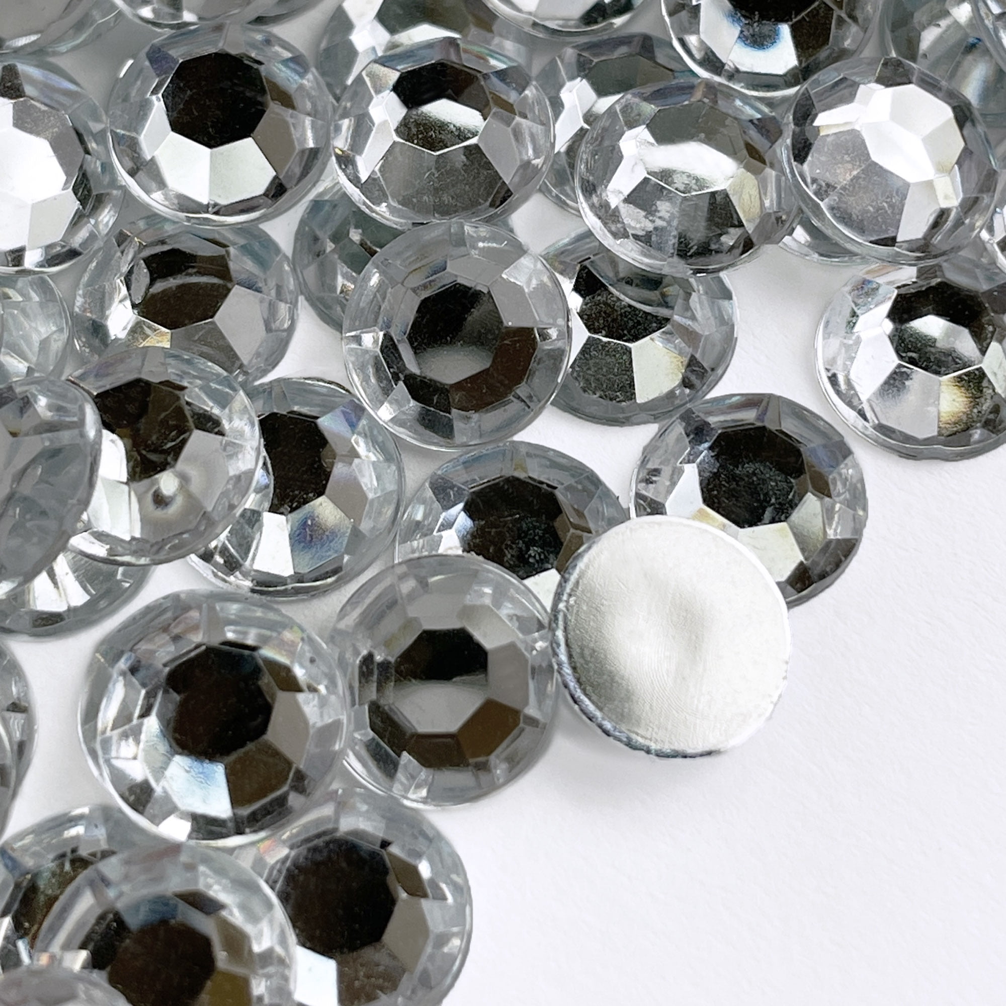 50pcs Tooth Gems Swarovski® Crystals Lead free Non Hotfix Designs Foiled  Ss9 Rhinestones Flatbacks 