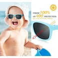 thumbnail image 5 of Nacuwa Baby Sunglasses - 100% UV Proof Sunglasses for Baby, Toddler, Kids - Ages 0-2 Years - Case and Pouch included (Blue), 5 of 8