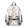 thumbnail image 3 of Fairy Princess Castle Pattern Backpack for School,Cute School Bag,Schoolbag with Adjustable Shoulder Straps & Padded Back,15.25"x11.5"x5.25", 3 of 5