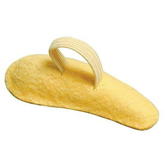 Pedifix Soft Felt Hammer Toe Cushion, Medium Right, 2 Pack