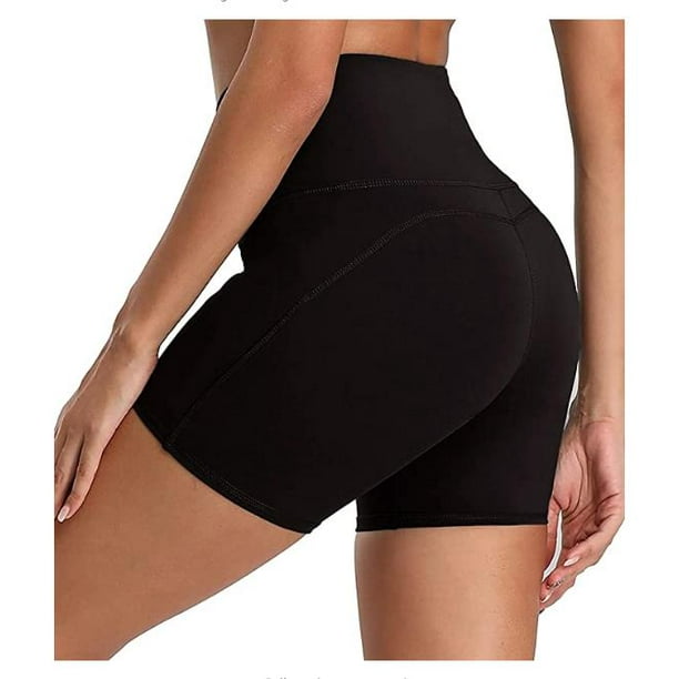 AOLIKS - High Waist Yoga Short for Women Premium Tummy Control Workout ...