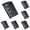 Black 6 Packs, variant on GleamNest Cell Phone Tool Kit with Detachable Handle for Cell Phone, Smartphone, Game Console, Tablet, Furniture, Outdoor, 2 Count