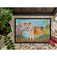 thumbnail image 3 of Carolines Treasures CK1240JMAT Shiba Inu Spring Indoor or Outdoor Mat - 24 x 36 in., 3 of 4