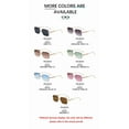 thumbnail image 4 of US Exclusive XN-90342 Women's Sunglasses - European & American Fashion, Square Rimless, Metal Temples, High-End Shades, 4 of 5