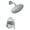 Chrome, variant on Moen UT3002EP Gibson 1-Handle Shower Trim Kit in Chrome