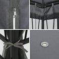 thumbnail image 5 of EGEIROS LIFE 12' x 10' Double Roof Patio Gazebo, Waterproof Zippered, 5 of 12