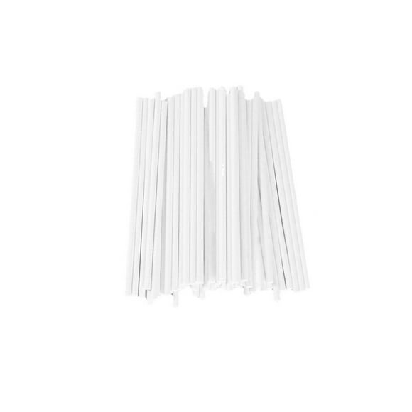 Matsuzay 100 piezas de palitos de paleta, tienda única portátil, cubitos de hielo, pasteles, gelatina, dulces, palitos de azúcar, accesorios Herramientas y accesorios para hornear 15cm