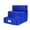 Blue +, variant on 3 Step Dog Stairs Pet Ladder Covers, Removable Washable Cover Non for Small Breed Dogs