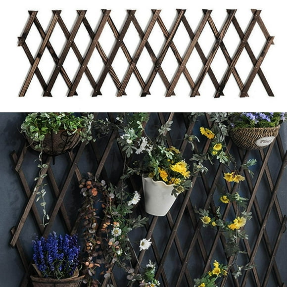 Expanding Wooden Garden Trellis Climbing panel vine support garden Plant Support Fence Panel support deck trellis cucumber plant support Decor