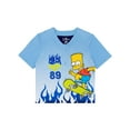 thumbnail image 3 of Bart Simpsons Boys Short Sleeve Top and Short Jersey Coat Pajama Set, 2-Piece, Sizes 4-12, 3 of 3