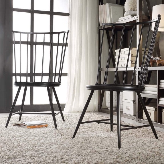 iNSPIRE Q Truman High Back Windsor Classic Dining Chair (Set of 2) by Modern
