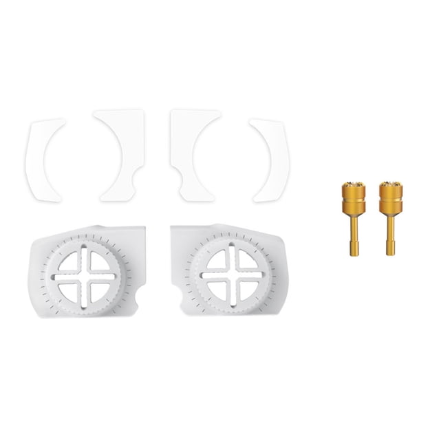 Methold Controlador Stick Autoadhesivo Control Rocker Aleación de aluminio Joystick Actualización de accesorios Reemplazo para Mini3 Pro Accesorios para drones aéreos Oro