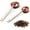 Rose Gold-[1+2Tbsp], variant on Measuring Spoon Stainless Steel 15/30ml Long Handle 304 Coffee Seasoning Milk Powder Graduated Spoon Kitchen Tool Liquid Measuring Spoon