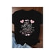 thumbnail image 1 of Women's Plus Size 'Being a Mimi' Graphic Tee - Soft Short Sleeve T-Shirt with Inspirational Quote, Pink & Black Design, Casual Comfort Fit, Ladies T Shirts, 1 of 6