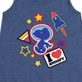 thumbnail image 3 of Peanuts - Space Snoopy Flair - Youth Girls A-line Dress, 3 of 6