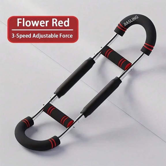 Latest-Gen Arm Trainer, Adjustable Power Spring Workout Bar, Forearm Triceps Chest Exerciser Strengthener, Detachable Portable Home Fitness Equipment For Enhancing Upper Body Muscle