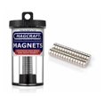 thumbnail image 1 of NSN0573 - Disque Magnétique 9.5X3.2MM 1.8KG FORCE de Traction Terre RARE Néodyme (30 Pcs/pkg), 1 of 1