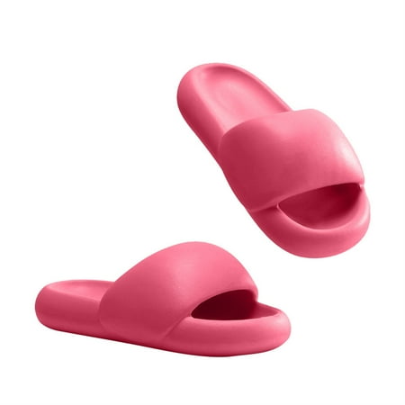 

Fashionable Bread Slippers EVA Thick Bottom Sandals Non-slip Summer Woman Shoes