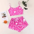 thumbnail image 2 of TSADFHJI Womens Housecoats and Robes Xsmall 2024 Ladies Pajama Shorts Set3 L, 2 of 4
