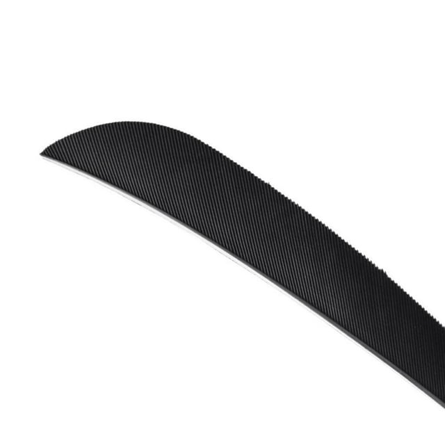 pitrice 12 Pieces Archery Hunting Arrow Feather Fletching Right Wing Fletches 4 inch Black