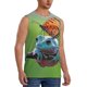 thumbnail image 2 of Balery Butterfly Landing On Head Dumpy Frog Camisetas sin mangas para hombre, absorbe la humedad y protege contra el mal olor.-Medium, 2 of 7