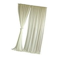 thumbnail image 3 of 2 Pieces Wedding Curtains Photo Drapes Background Soft Fabric for Party Reception Engagement Decor, 3 of 9
