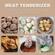 thumbnail image 3 of Stainless Steel Meat Tenderizer Mallet Wood Handle Meat Blades Needle Food Gadget Beef Pork Chicken, 3 of 4
