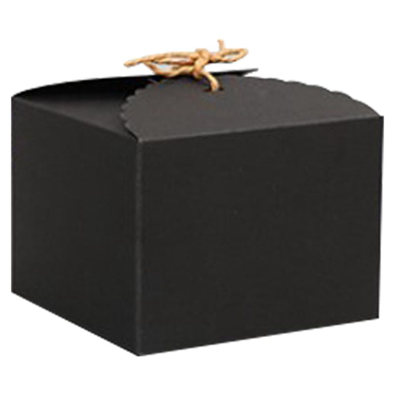 10/20/50Pcs Chocolate Cake Candy Boxes Gift Bag Wedding Favors Party Decoration 