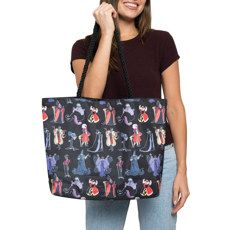 Disney Loungefly Villains Purse Featuring Maleficent, Ursula, Cruella Used