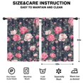 thumbnail image 2 of Blackout Kids Curtains,Pioneer Flower Childrens Insulated Curtains Set Of 2,Bedroom Essentials,Toddler Room Decor 42x54in(106x137cm), 2 of 4
