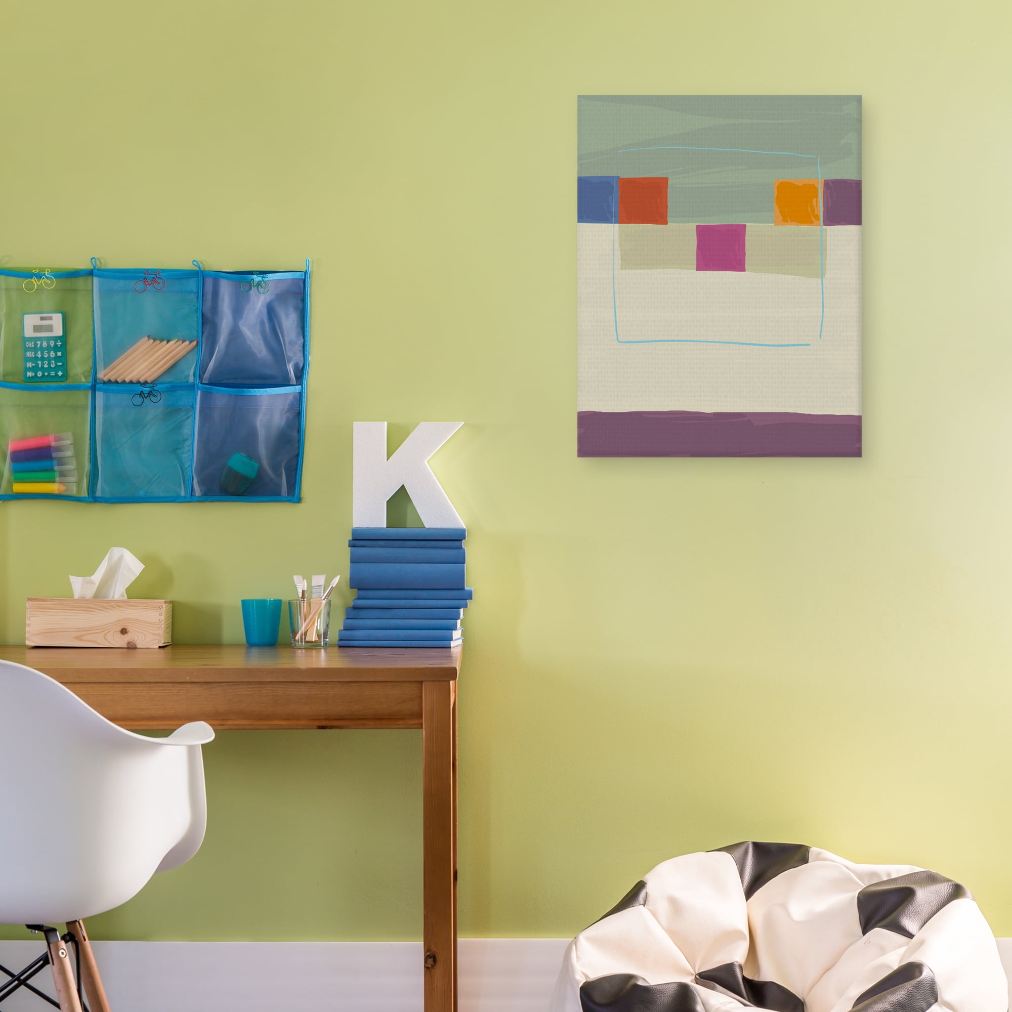 Square Path I by Gerry Baptist Canvas Art Print