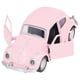 thumbnail image 5 of Modelo de coche de metal fundido a presión 1:36, coche de juguete vintage con retroceso, colección para niños, color rosa claro, 5 of 14