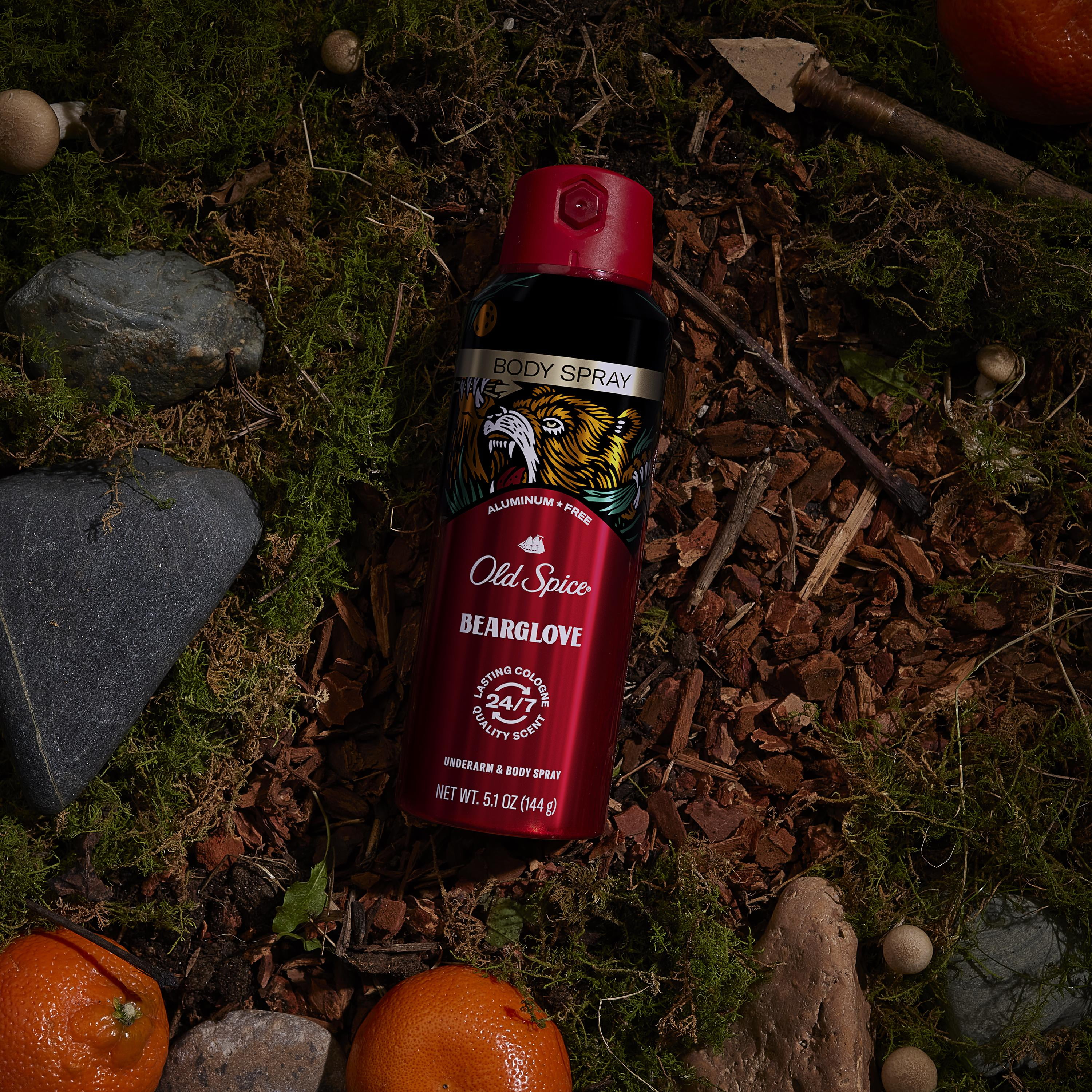 Old spice online bearglove body spray