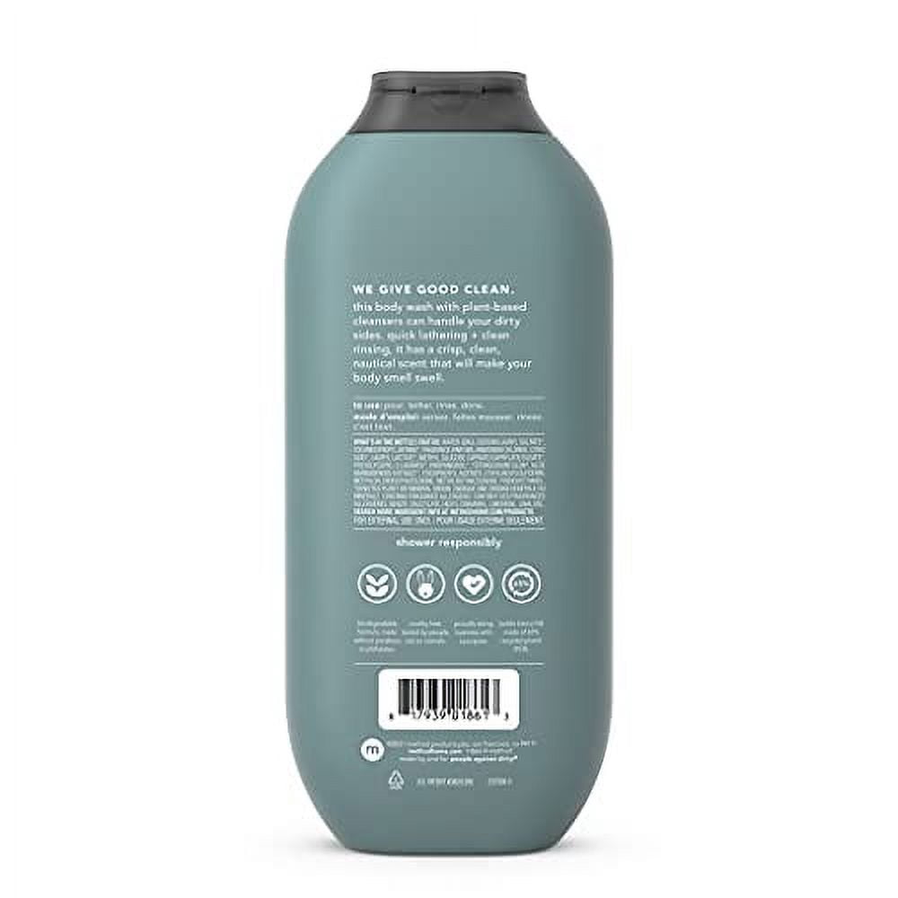 Method Men Body Wash, Sea + Surf, Paraben and Phthalate Free, 18 FL Oz (Pack of 3)