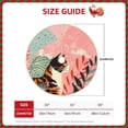 thumbnail image 2 of Daiia Colorful Cat With Flowers Drawing Merry Christmas Tree Skirt , Xmas Large Lace-up Tree Skirt, Santa Snowflakes Rustic Home Decorations New Year Party Farmhouse Decor-36", 2 of 6