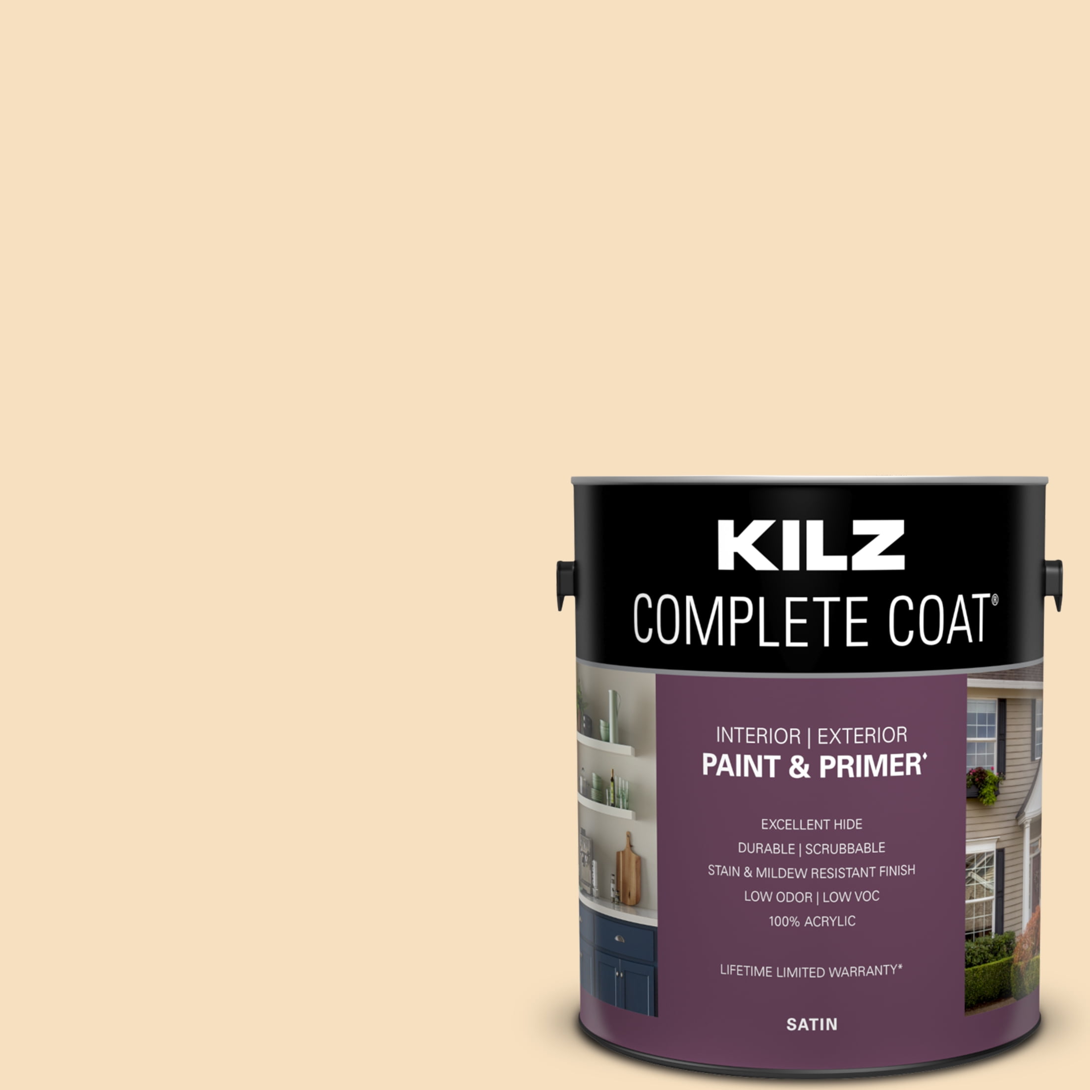 Lace Gloves, KILZ Complete Coat Interior/Exterior Paint & Primer in One, #LD190-02