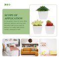 thumbnail image 3 of Houderco 3Ud Plantas Suculentas Falsas En Maceta Para De Hogar Con Material Premium, 3 of 7