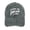 Gray, variant on Living The Dream Charcoal Baseball Cap for Men Women, Adjustable Snapback Hats Cotton Hat