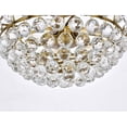 thumbnail image 4 of Elegant Lighting Emilia 18 inch flush mount in brass, 4 of 4