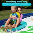 thumbnail image 4 of Body Board, Inflatable Surf Mat with Handles - Lightweight Floating Swim Aid for Kids & Adults, Beach Safety Learning Tool for Swimming & Surfing, 4 of 9