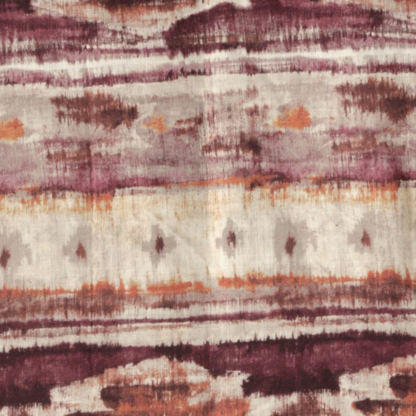 Fabric Mart Direct Kilim Printed Cotton Fabric By The Yard, 2 Continuous Yards Multi Color Printed Cotton Fabric, Upholstery Fabric for Curtain/Drapery/Couch/Sofa
