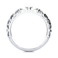 thumbnail image 3 of SuperJeweler Matching Vintage Engagement Wedding Band In 14 Karat White Gold For Women, 3 of 6