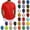 Red, variant on OIOLOYJM Mens T-Shirts Casual Short-Sleeve Crewneck Shirts Basic Quick Dry Gym Clothes Light Blue S