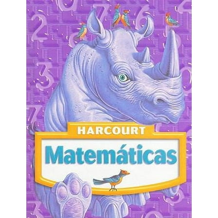 Harcourt Matematicas (Hardcover) by Harcourt School Publishers (Creator)