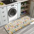 thumbnail image 3 of Multicolor Ethnic Geometric Pattern Kitchen Rug Mat,Kitchen Runner Rugs Non Skid Washable,Decorative Kitchen Floor Mats for Kitchen,Sink,Laundry,17"x47.2", 3 of 7