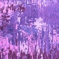 thumbnail image 1 of Ahgly Company Indoor Square Abstract Purple Modern Area Rugs, 3' Square, 1 of 4