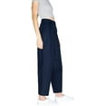 thumbnail image 2 of American Apparel Women's Twill Pleated Pant, Navy, 29W/27L, 2 of 6
