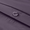 thumbnail image 3 of Nestl Bedding 7-Piece Queen Duvet Cover and Bed Sheet Set - Includes Duvet Cover, Flat Sheet, Fitted Sheets, 2 Pillowcases, 2 Pillow Shams - Complete Luxury Soft Microfiber Bedding Set, Purple, 3 of 6