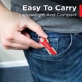 thumbnail image 3 of Llavero KeySmart Compact, organizador de llaves con capacidad para hasta 14 llaves, color rojo, 3 of 7